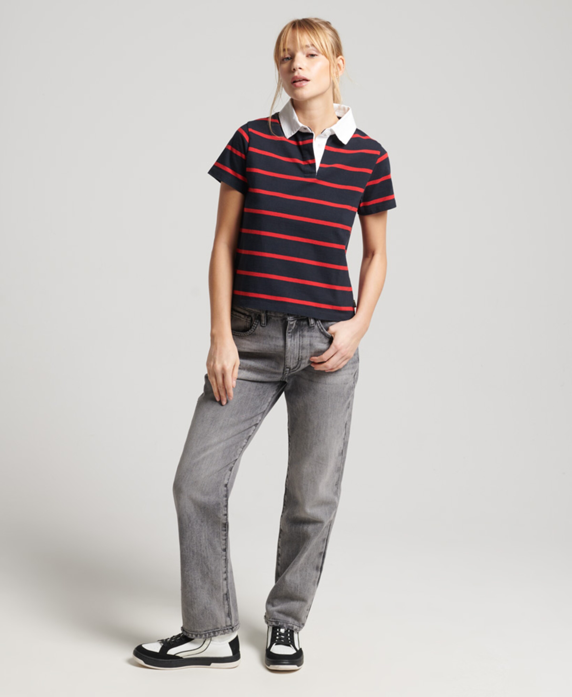 Frauen Shirts & Tops Superdry Shirt 'Vintage Rugby' in Marine - FX57924 Frauen Shirts & Tops Superdry Shirt 'Vintage Rugby' in Marine - FX57924