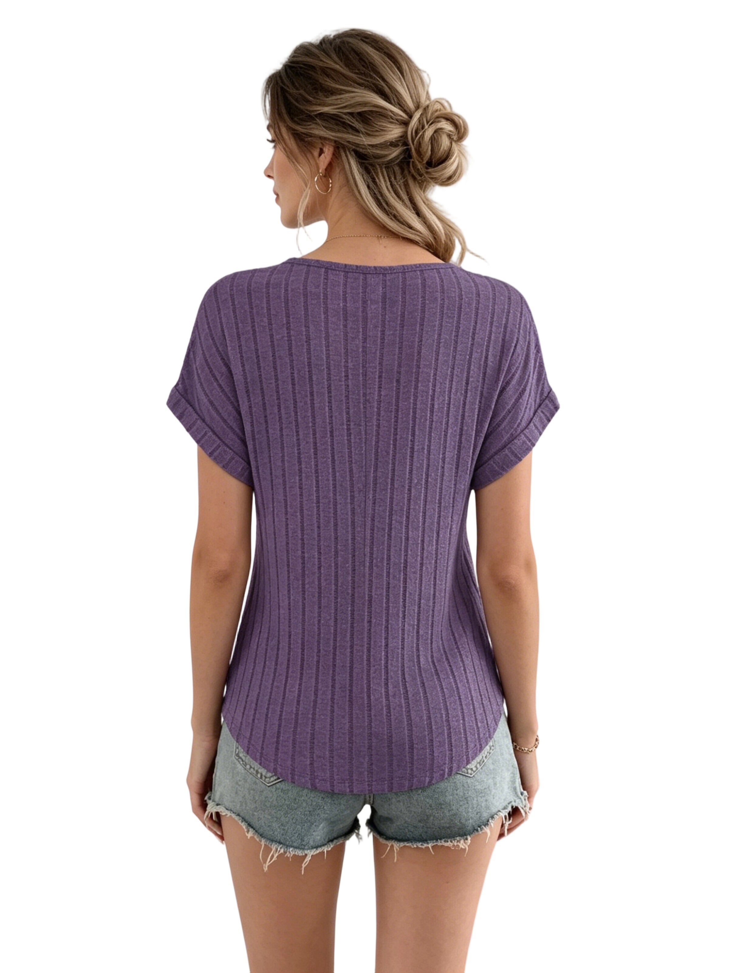 Yesfashion Shirt‌‌‌‌‌‌ in Lila