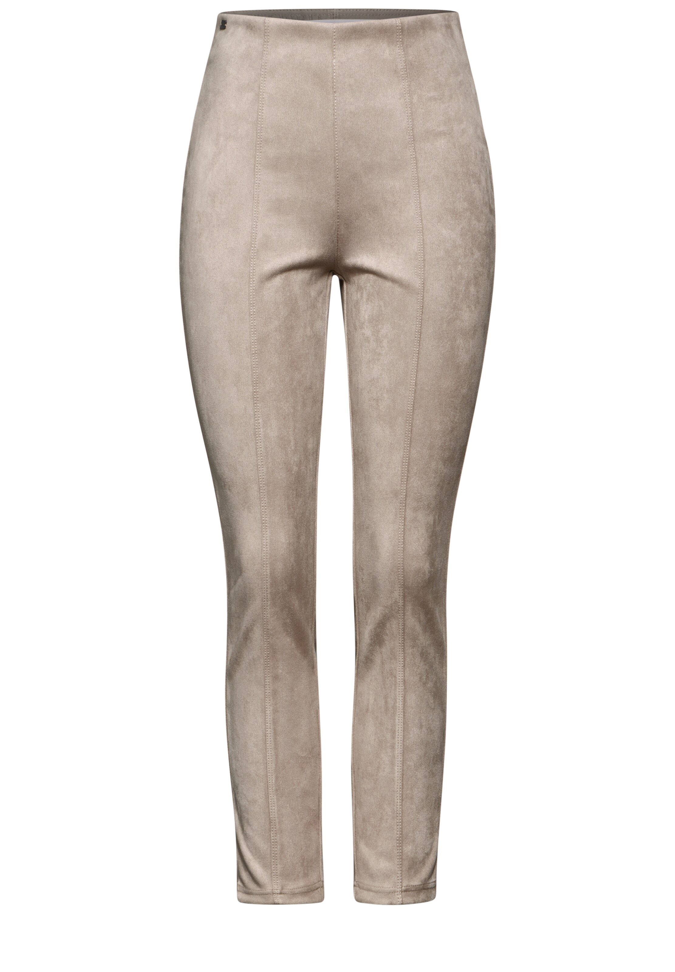 Street One Studio Slim fit Pants in Beige: front