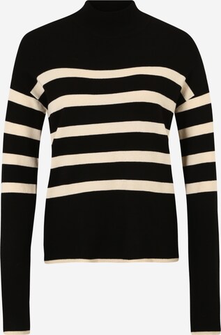 Vero Moda Tall Sweater 'HAPPINESS' in Black: front