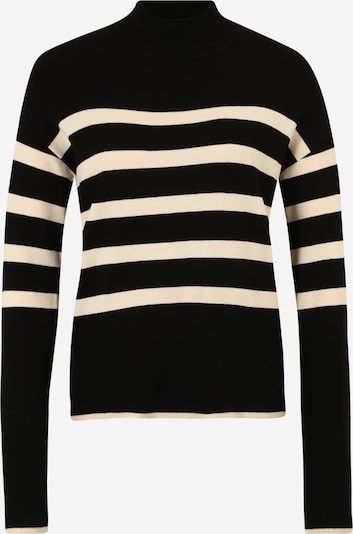 Vero Moda Tall Pull-over 'HAPPINESS' en beige / noir, Vue avec produit