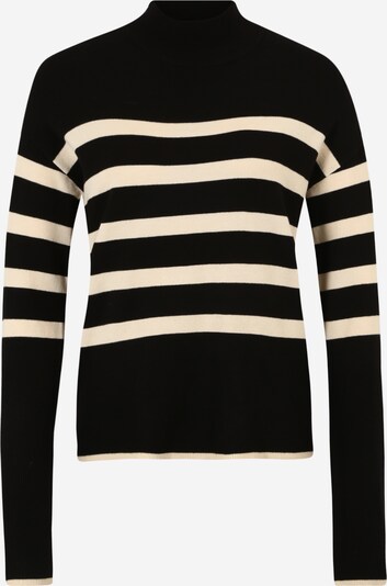 Vero Moda Tall Sweater 'HAPPINESS' in Beige / Black, Item view