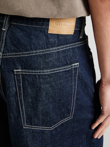 WEEKDAY Baggy Jeans 'Astro' i blå