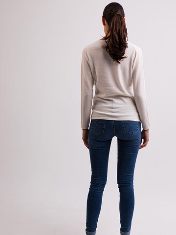 Pull-over CASH-MERE.CH en blanc