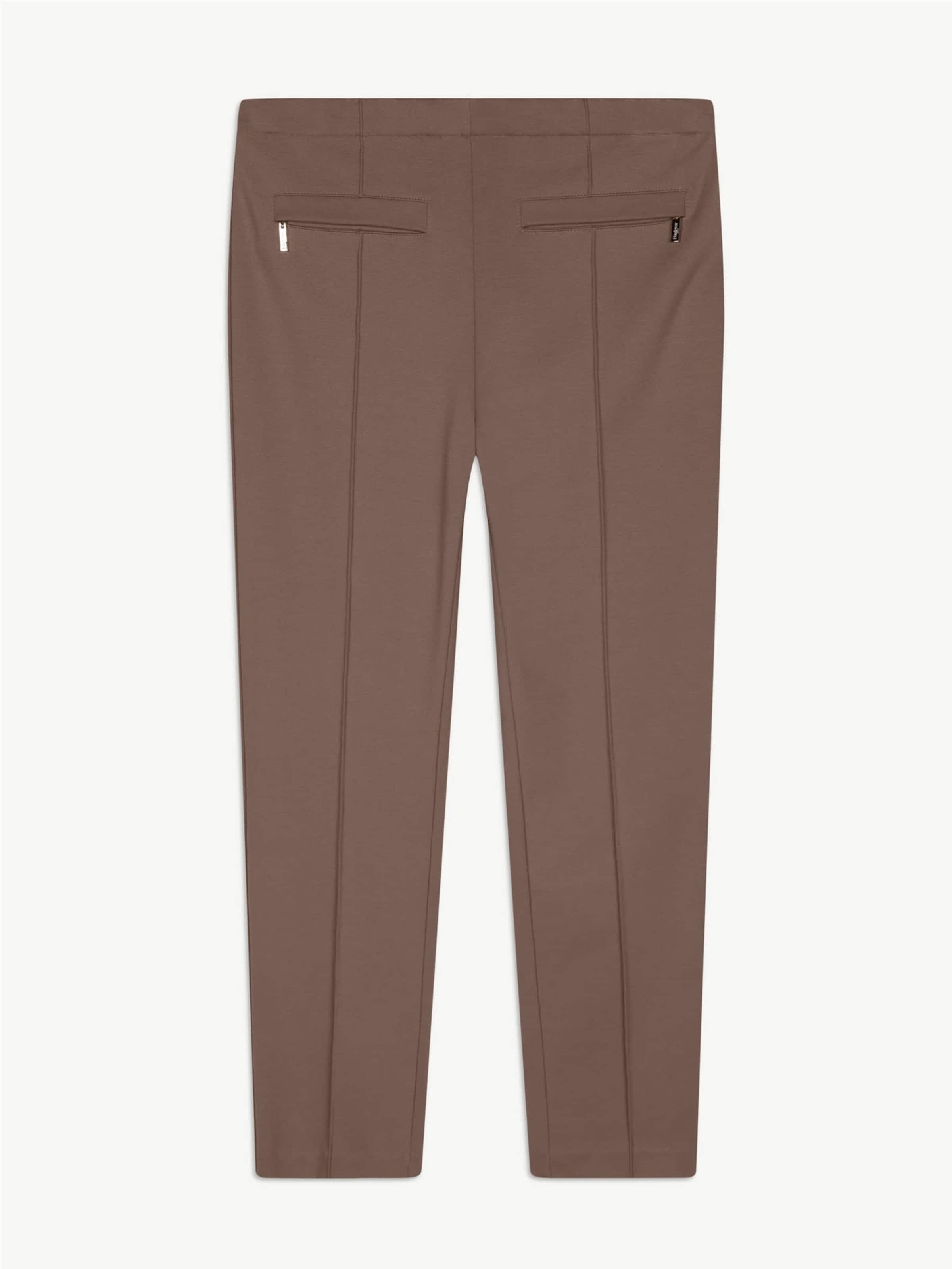 NAULOVER Bukser med fals ' ' i beige: forside