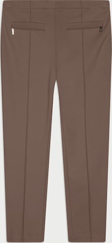 Slimfit Pantaloni con piega frontale ' ' di NAULOVER in beige: frontale