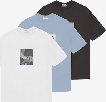 JACK & JONES Shirt in Wit: voorkant