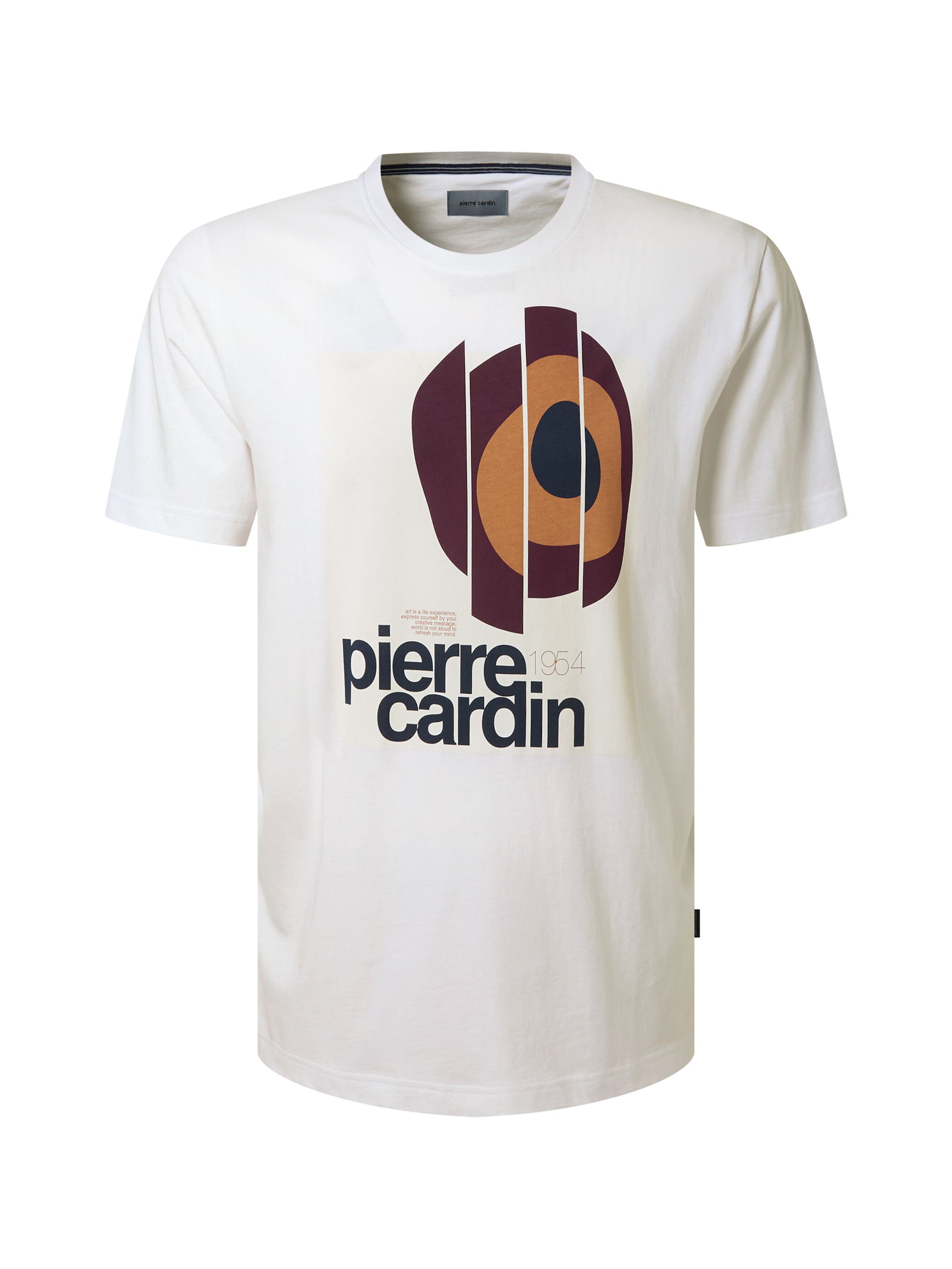 PIERRE CARDIN Shirt in Beige: front