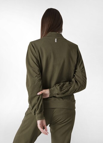 DEHA Sportief sweatvest in Groen