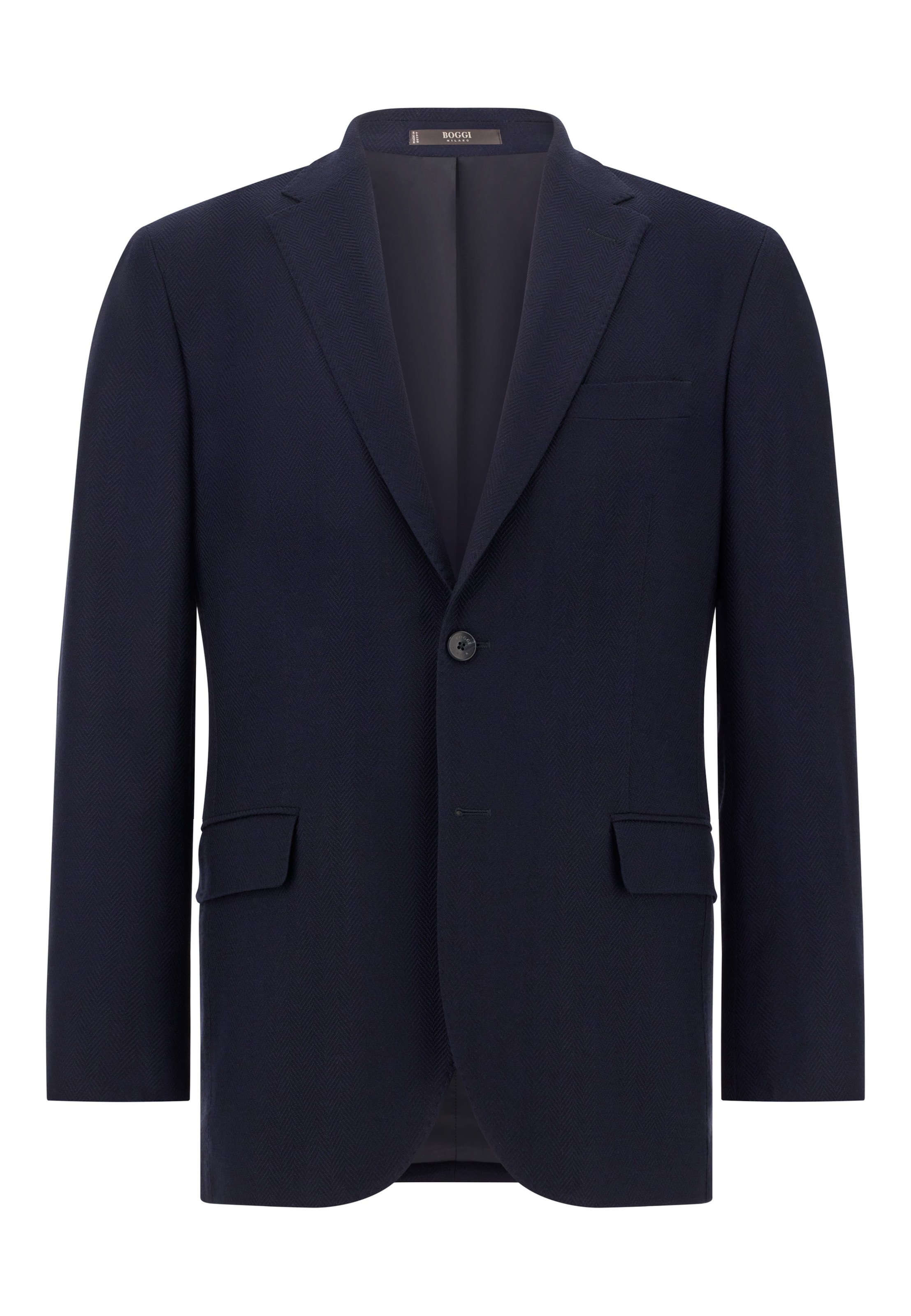 Boggi Milano Regular Fit Business pikkutakki värissä sininen: etupuoli