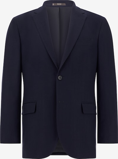 Dalykinio stiliaus švarkas iš Boggi Milano, spalva – tamsiai mėlyna, Prekių apžvalga