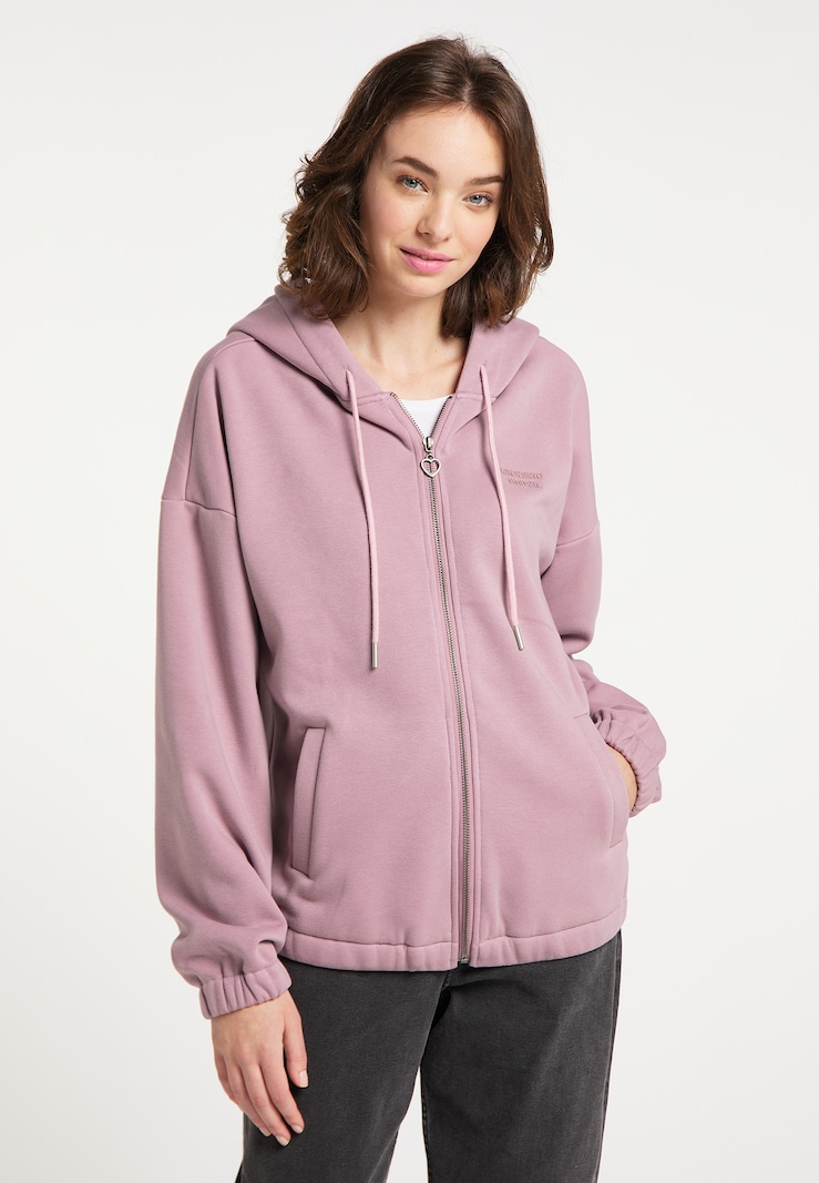Women Clothing MYMO Zip-up hoodies Pink