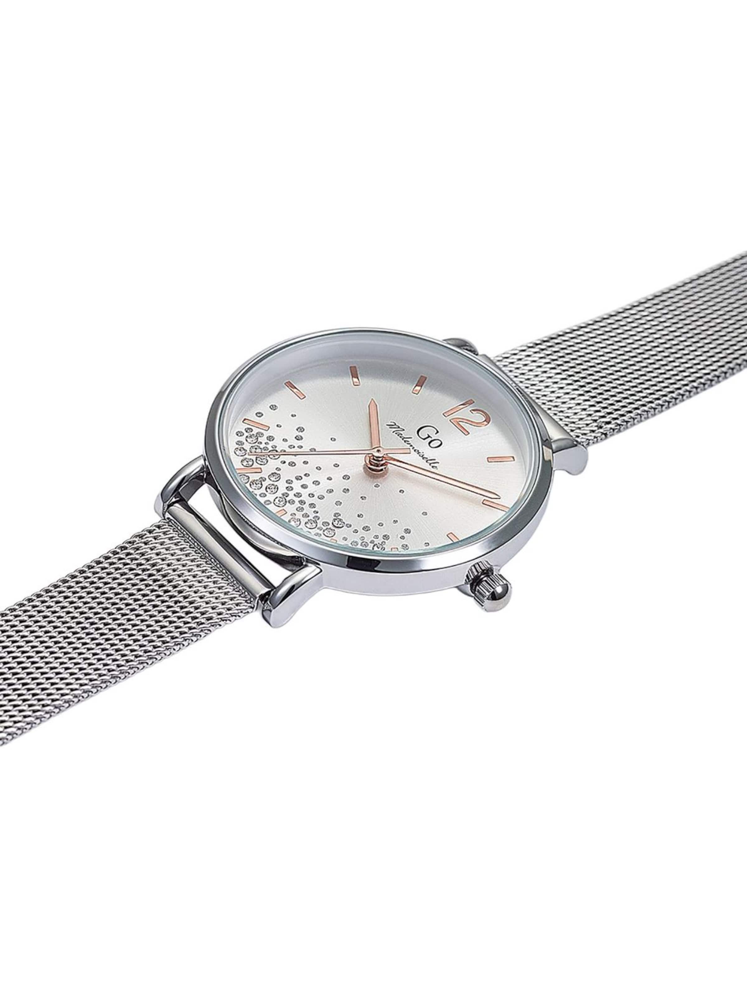GO GirlOnly - Reloj analógico en plata