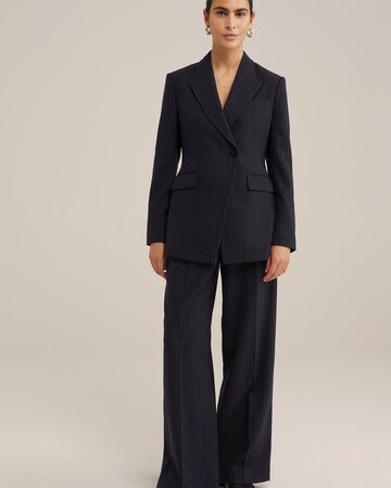 Wide Leg Pantalon à pince WE Studio en bleu