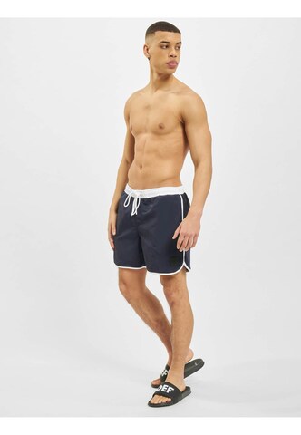 DEF Board Shorts in Blue