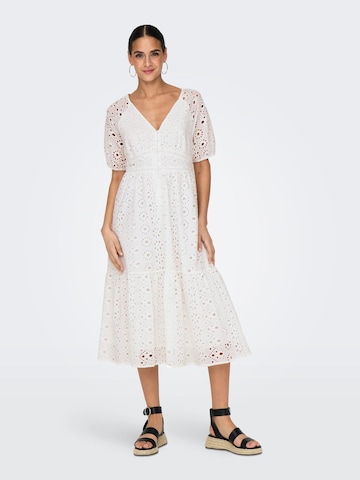 ONLY - Vestido 'ADA' en blanco