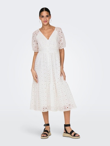 Robe 'ADA' ONLY en blanc