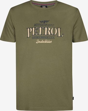 Petrol Industries T-Shirt in Grün: Vorderseite