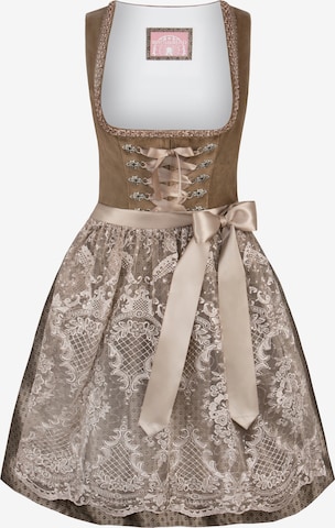 STOCKERPOINT Dirndl in Brown: front