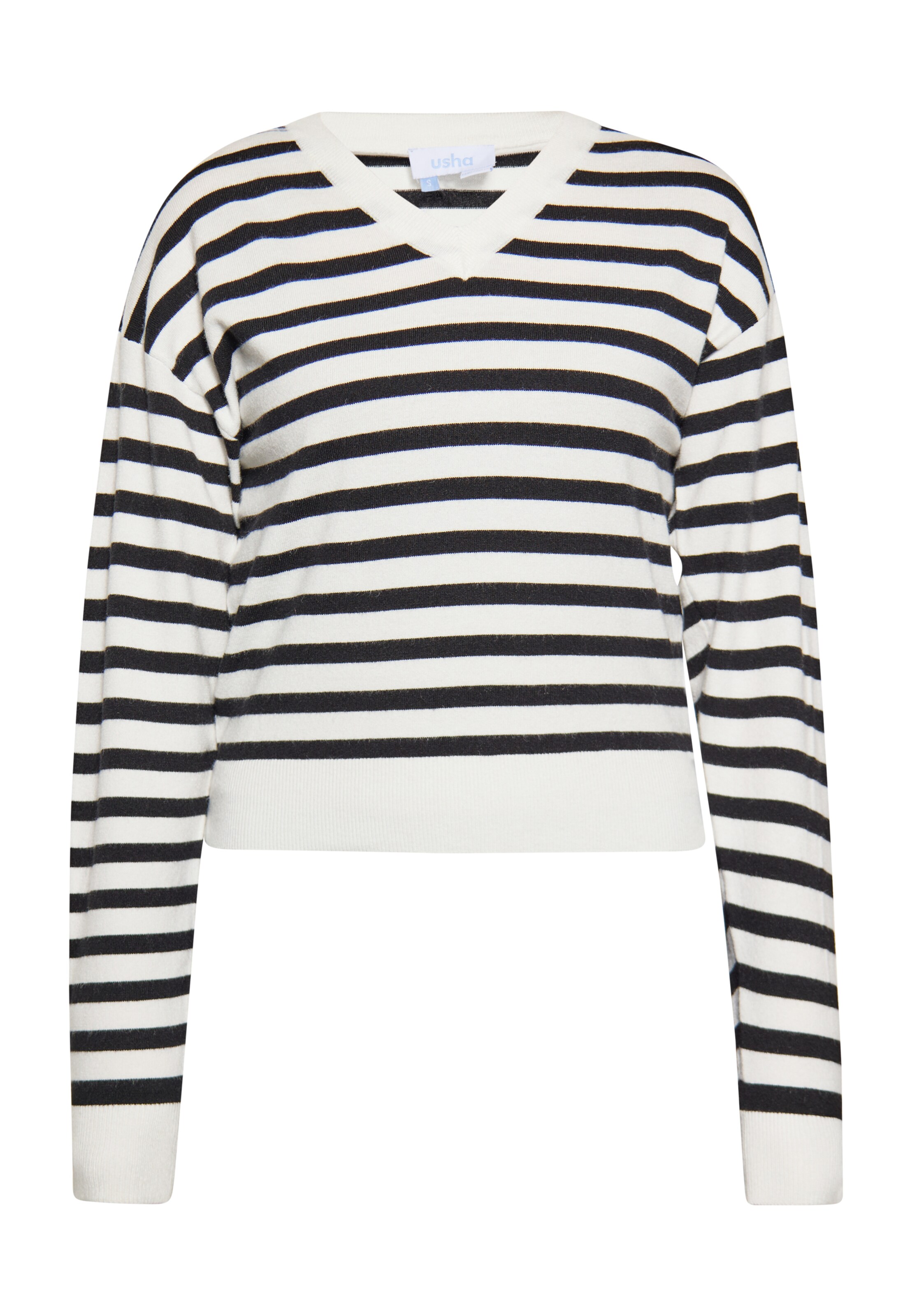 usha BLUE LABEL Πουλόβερ σε λευκό: μπροστά