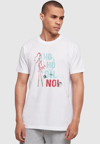 T-Shirt 'The Nightmare Before Christmas - Ho Ho Ho' ABSOLUTE CULT en blanc : devant