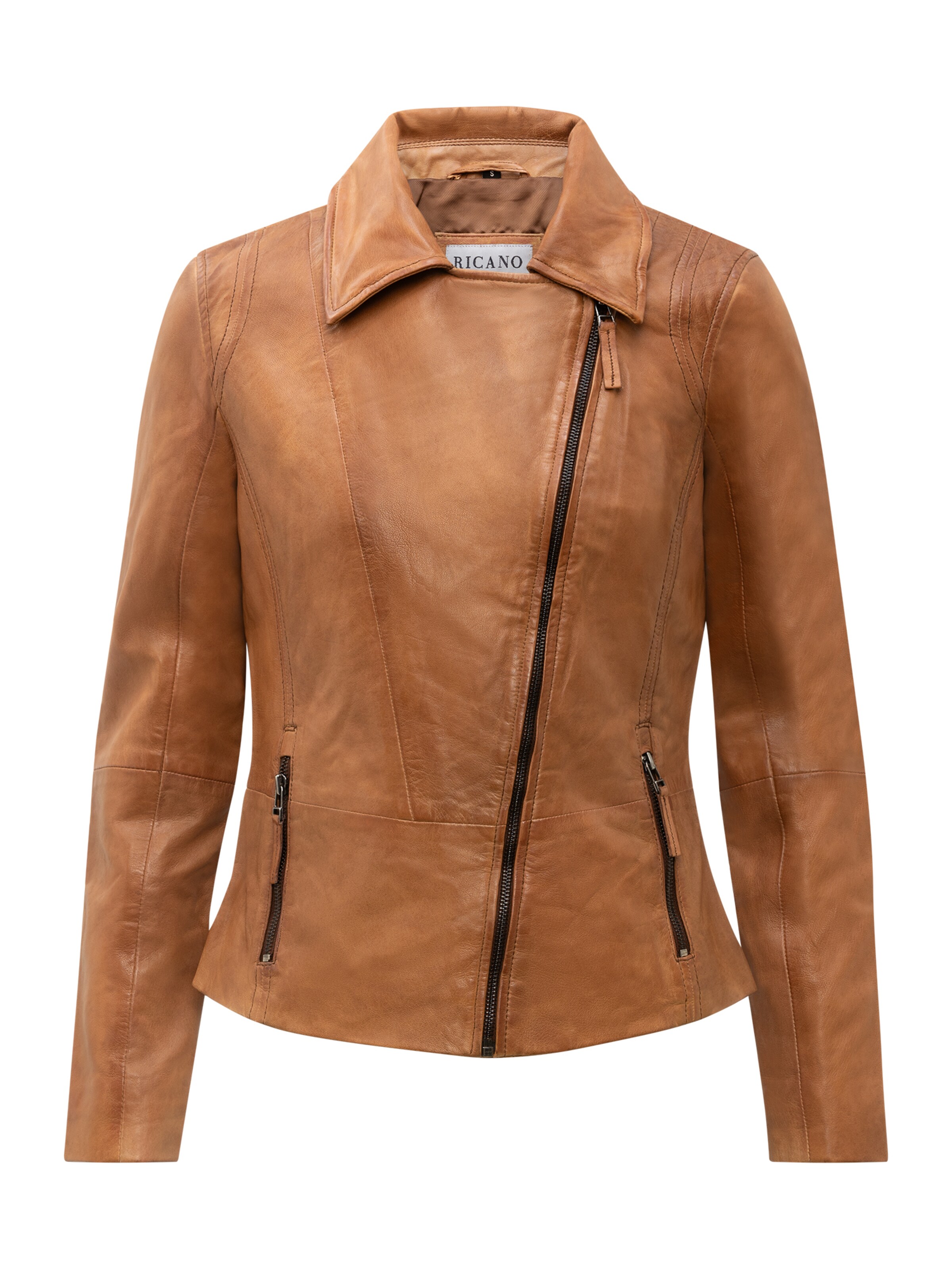 Veste mi-saison 'Sally' RICANO en marron : devant