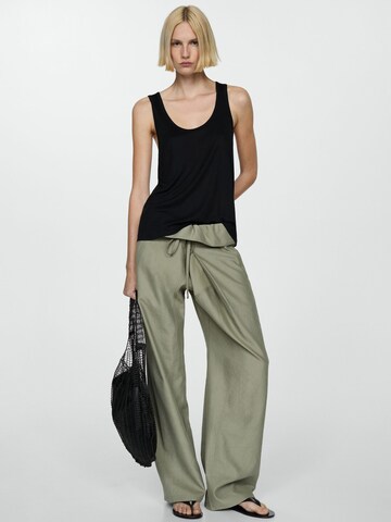 MANGO Top 'BOBAR' in Black