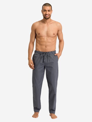 Hanro Pajama pants 'Night & Day' in Blue