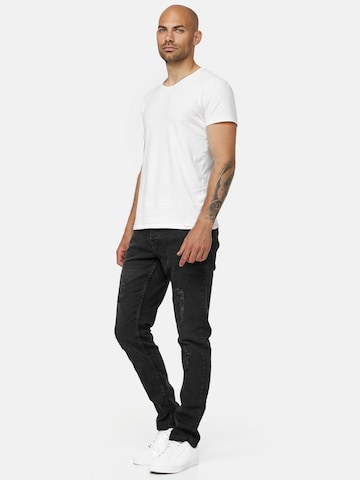Tazzio Slimfit Jeans '16525' in Schwarz