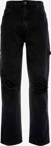 Loosefit Jeans di Karl Kani in nero: frontale