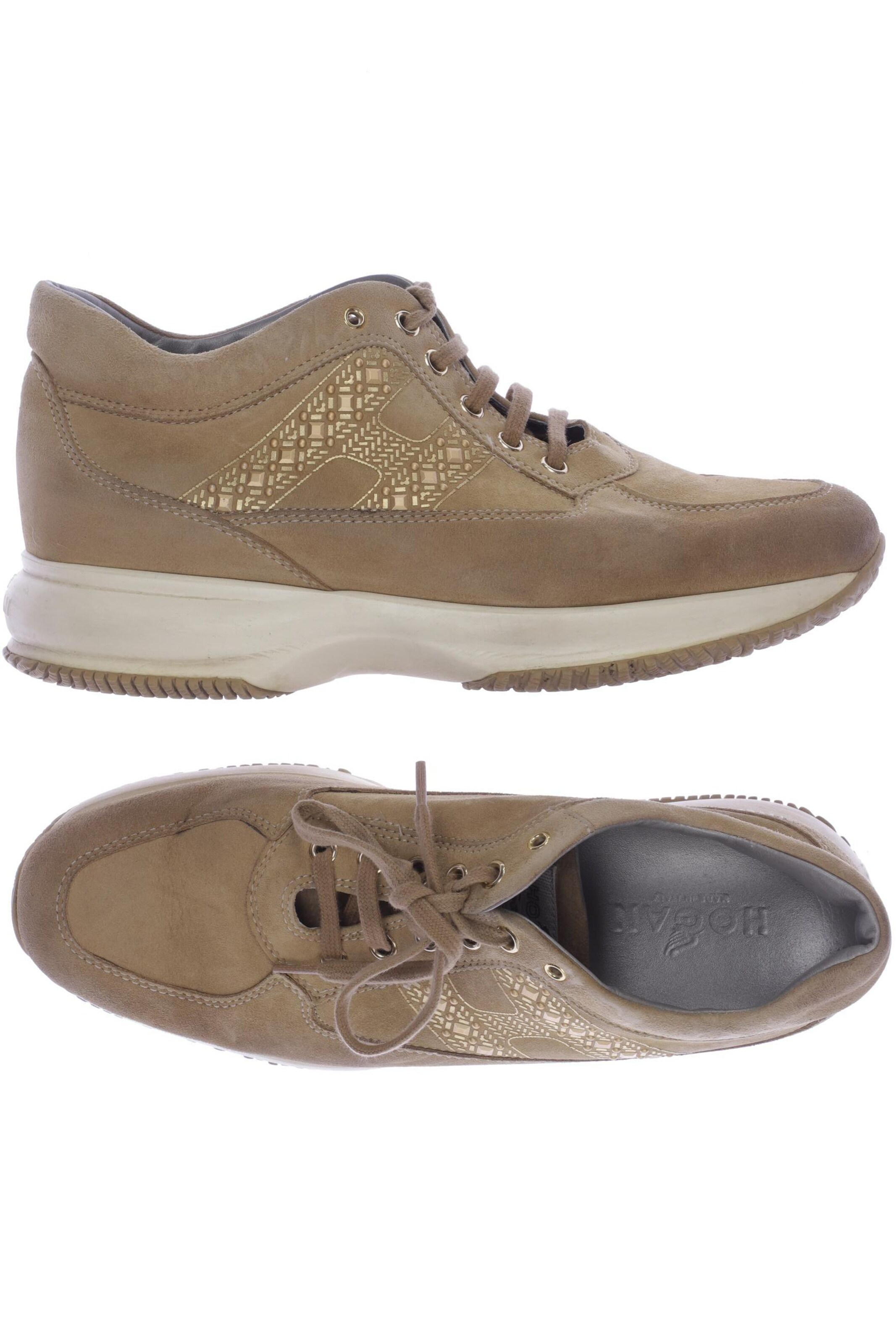 HOGAN Sneakers & Trainers in 38,5 in Beige: front