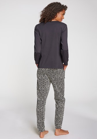 VIVANCE Pyjamahose 'Dreams' in Schwarz