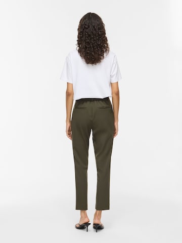 VILA - Slimfit Pantalón plisado 'VARONE' en verde