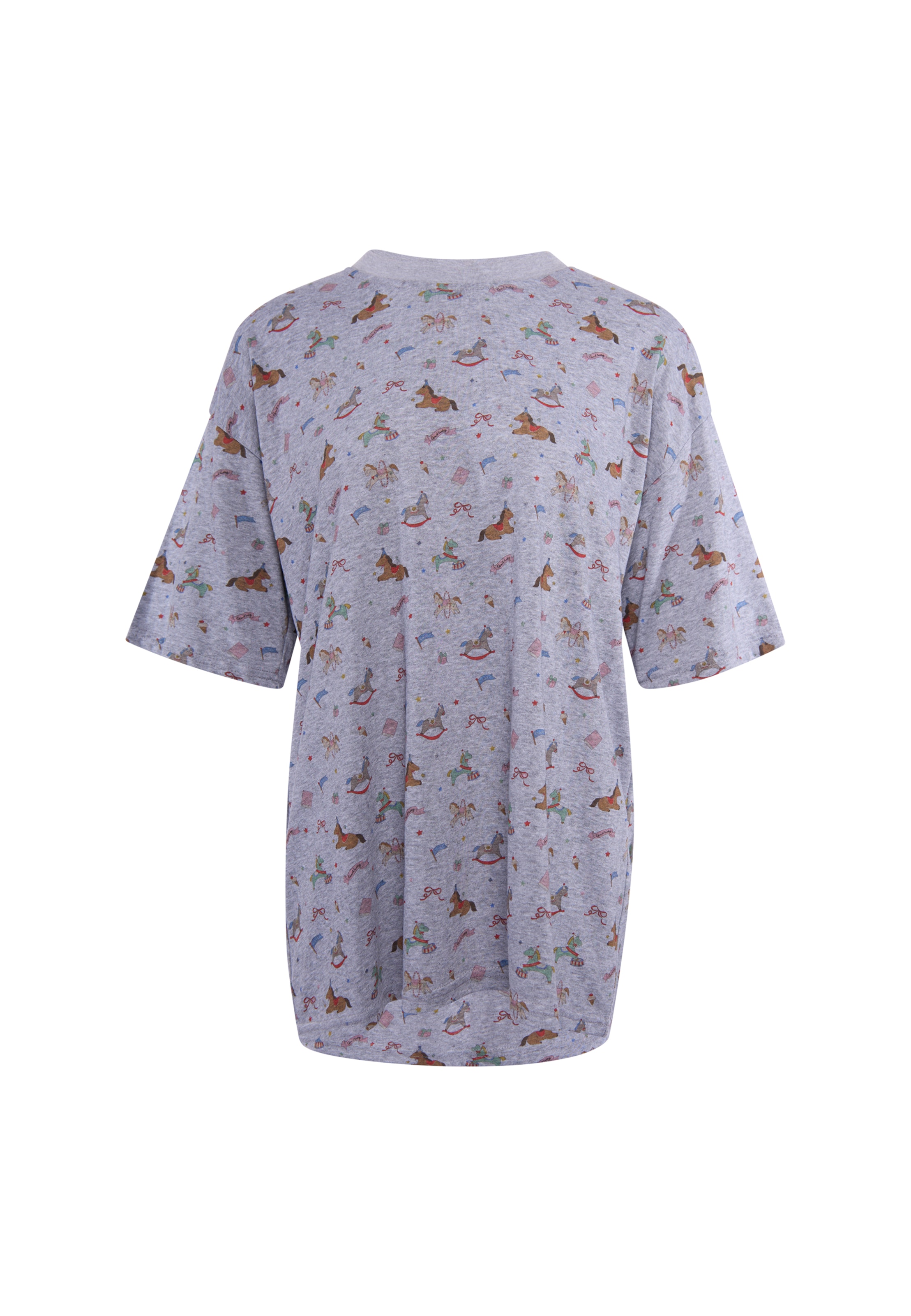 MYMO T-Shirt in Grau: Vorderseite