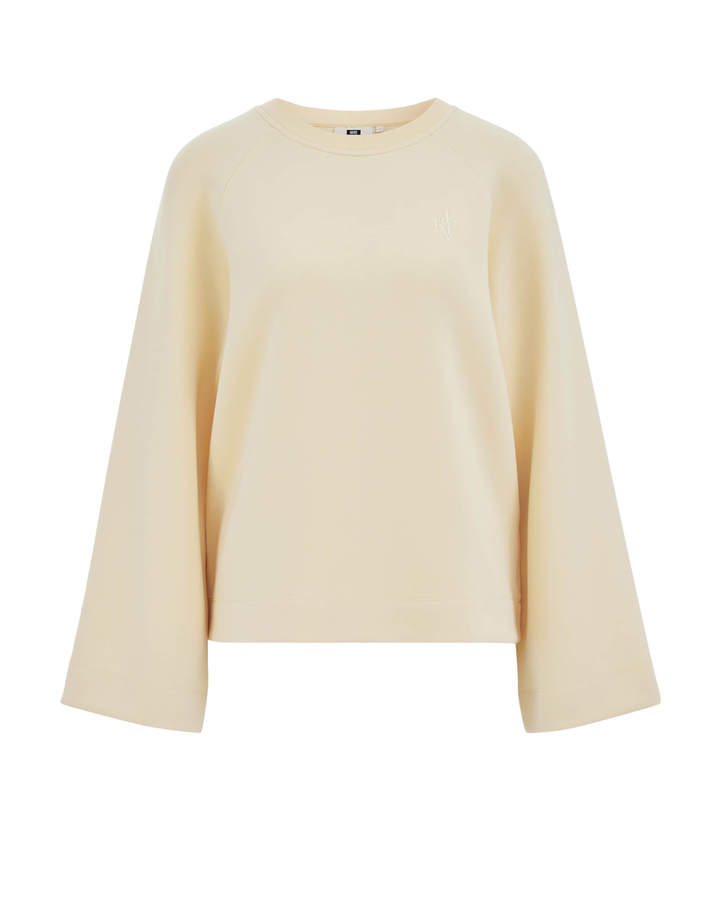 WE Fashion Свитшот в Желтый: спереди