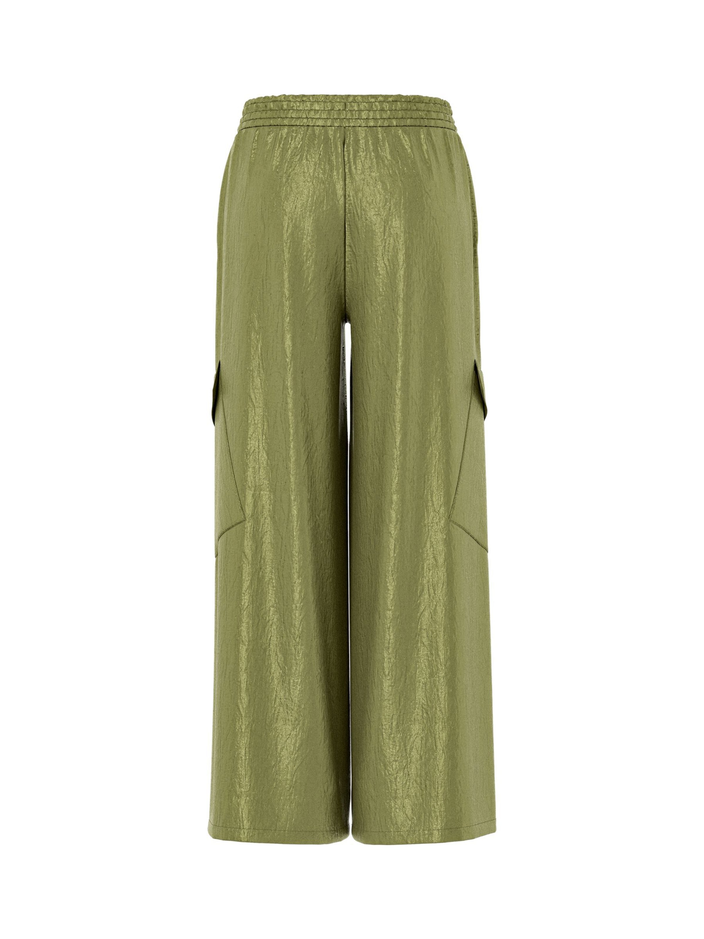 Wide leg Pantaloni cargo 'Alanis' di HYPEDROP in verde