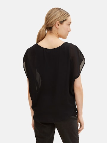 T-shirt TOM TAILOR en noir