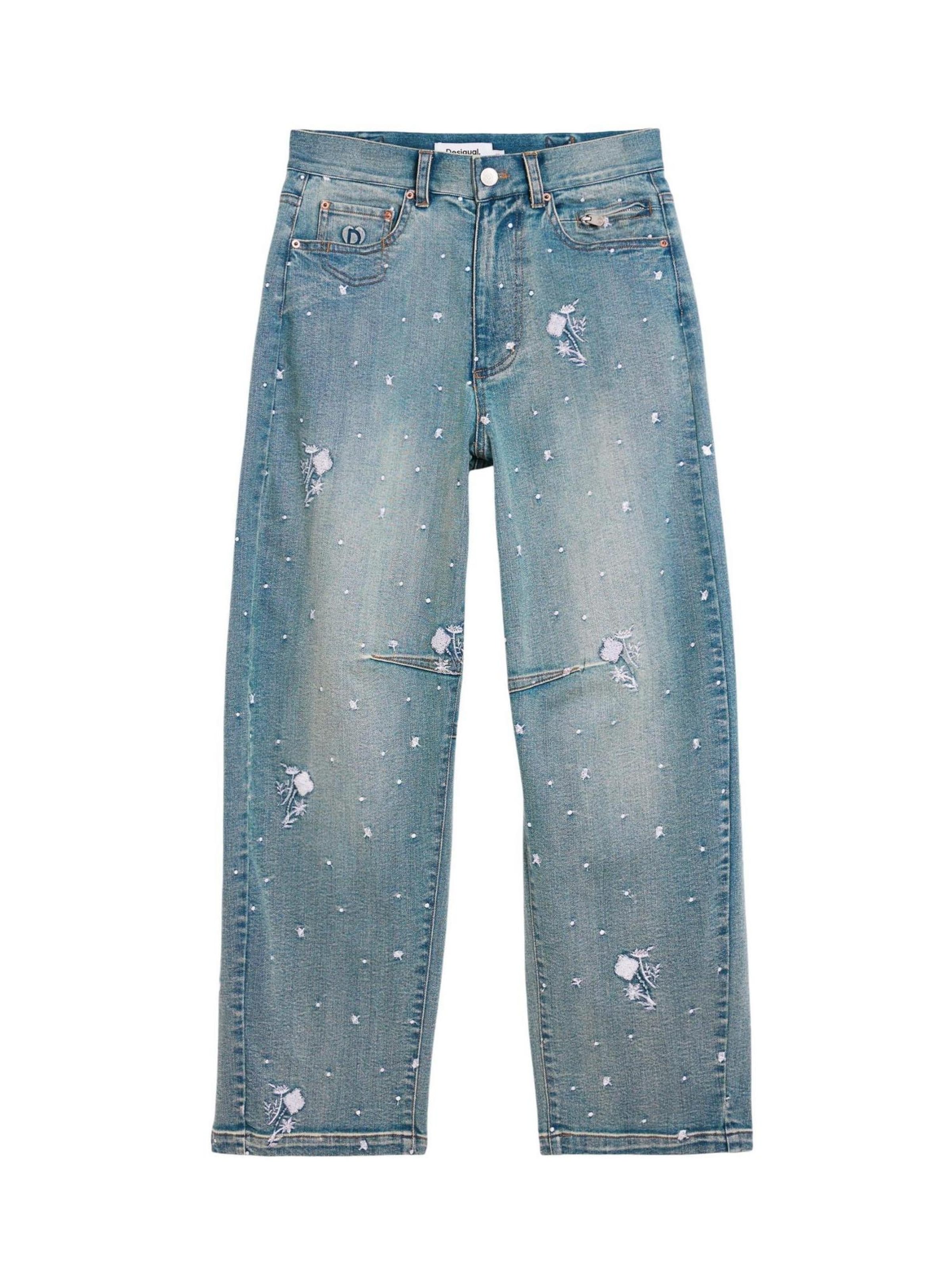 Desigual Regular Jeans 'SHINE 26SWDD36' in Blauw