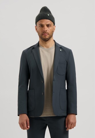 Dstrezzed Regular Fit Sakko 'Norris Tech Weave' in Grau: Vorderseite