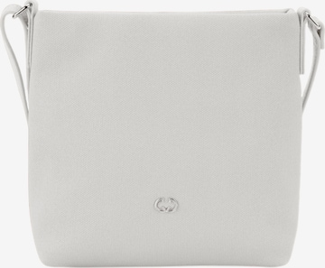 GERRY WEBER - Mala de ombro 'Be Different' em branco: frente