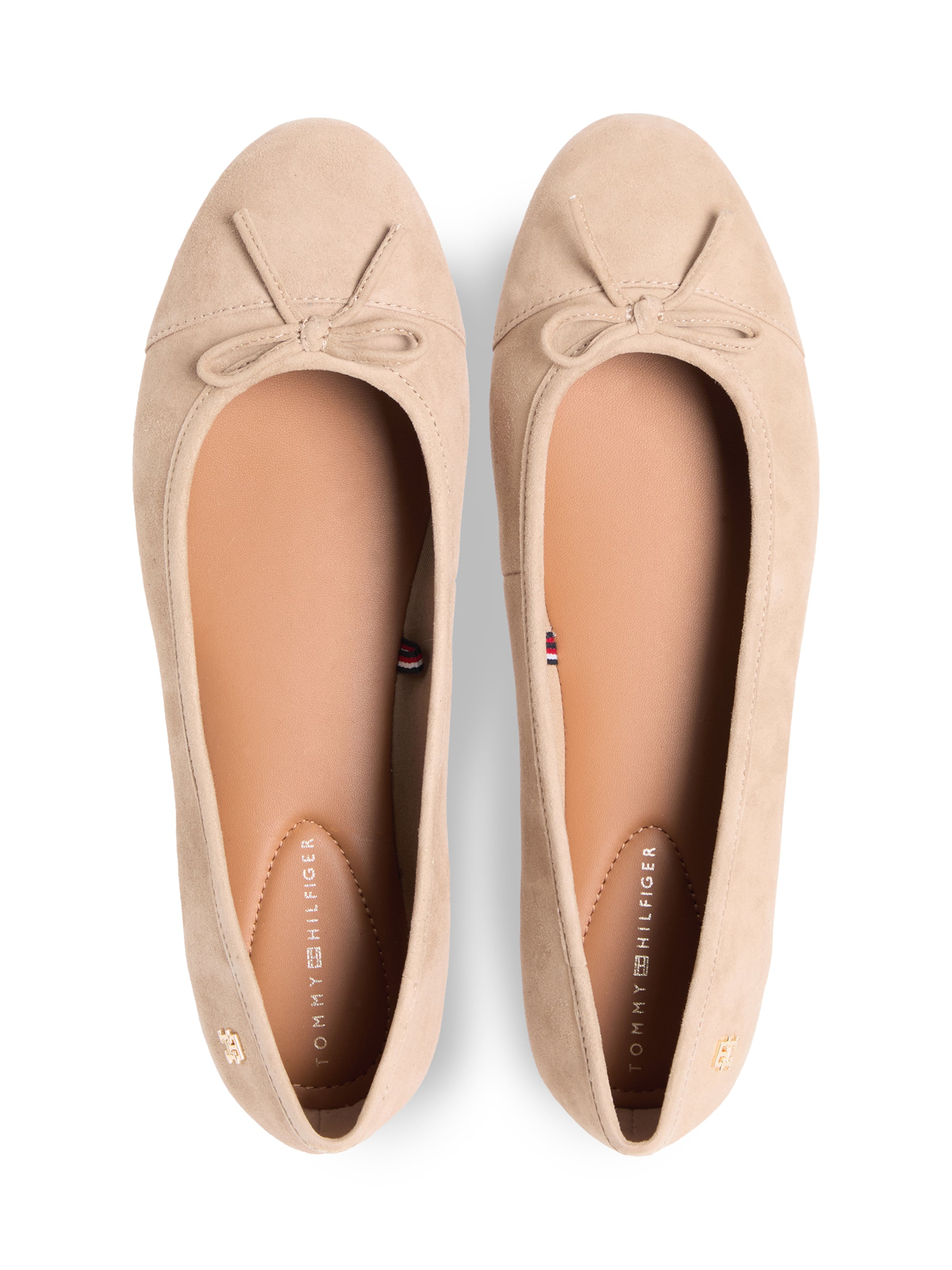 TOMMY HILFIGER Ballet Flats in Brown
