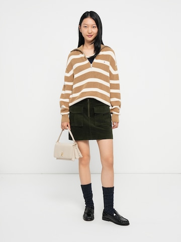 TOMMY HILFIGER Spódnica w kolorze zielony