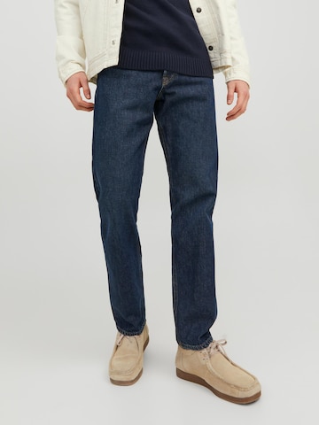 JACK & JONES Szabványos Farmer 'CHRIS' - kék: elől