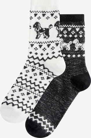 NextČarape - crna boja: prednji dio