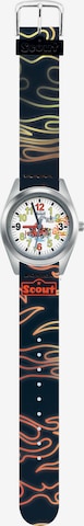 SCOUT Uhr in Schwarz: Vorderseite