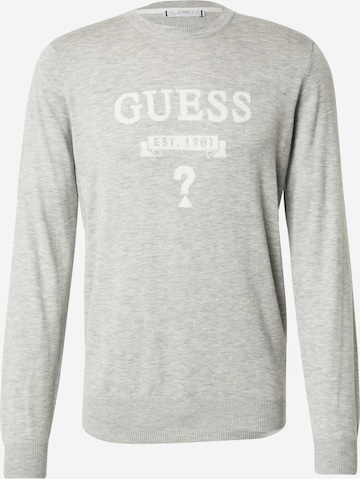 GUESS - Jersey 'HAMMOND' en gris: frente