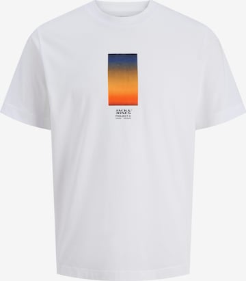 Jack & Jones Junior Tričko 'JCOCALMA' – bílá: přední strana