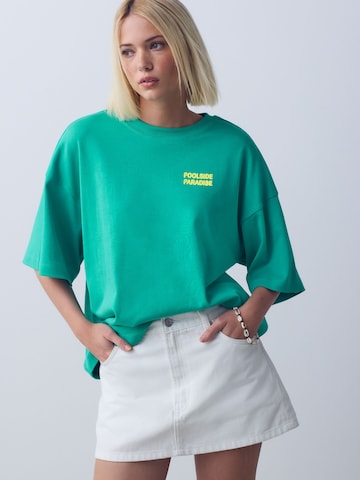 Next - Camisa em azul: frente