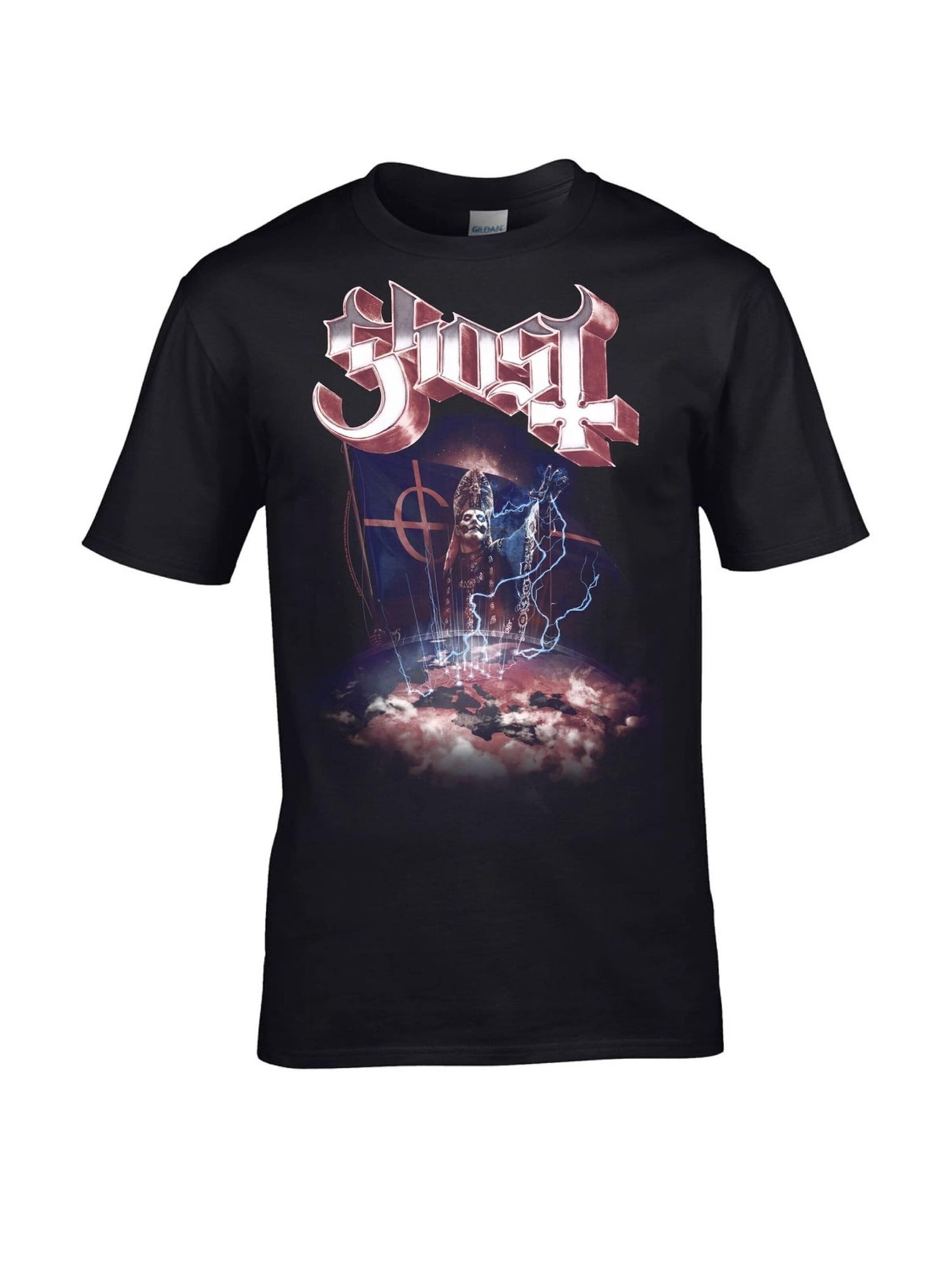 Ghost Shirt 'Imperatour Lightning' in Black: front