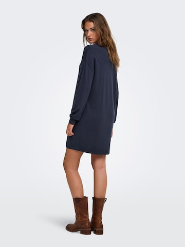 ONLY - Vestido de punto en azul